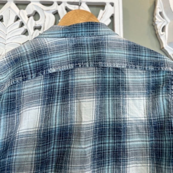 Flag and Anthem Plaid Medium Button Down - Picture 5 of 6